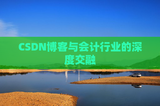 CSDN博客与会计行业的深度交融
