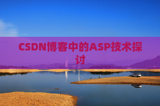 CSDN博客中的ASP技术探讨